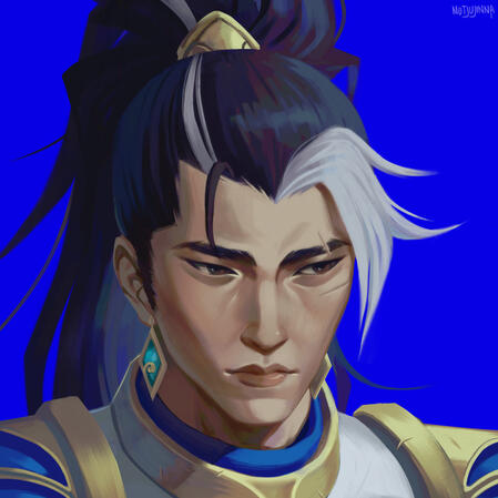full render portrait sample