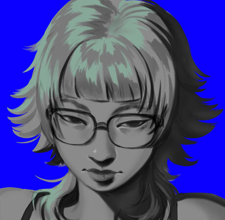 monochrome sample